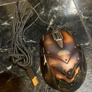 USED SteelSeries World of Warcraft Cataclysm Gaming Mouse 62100 Tested Working